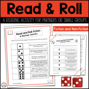 Read & Roll Reading Response Activity