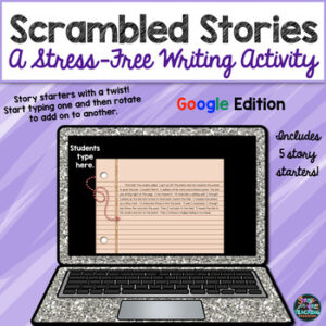 Writing Prompts for use with Google Classroom
