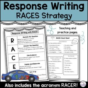 RACES Writing Strategy FREEBIE