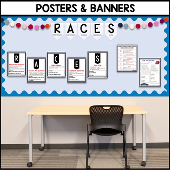 RACE Strategy Writing Resources for Open Ended Questions - Graphic Organizers - Image 4