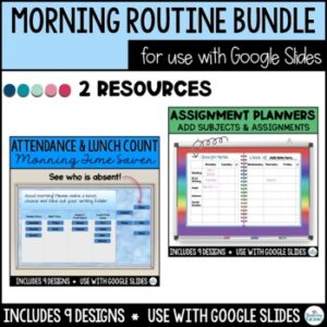 Attendance and Assignments Bundle | Google Slides