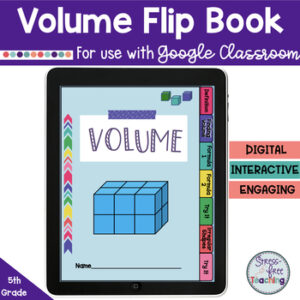 Volume Digital Interactive Flip Book - 5th Grade