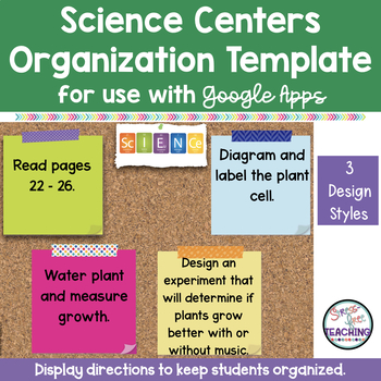 Science Agenda | Template | Google Slides