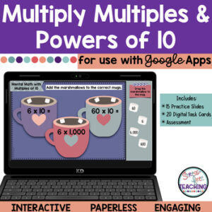 5th Grade Mental Math - Multiplication by Powers of 10