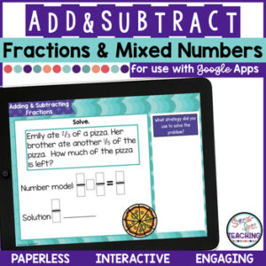 Adding and Subtracting Fractions and Mixed Numbers | Digital