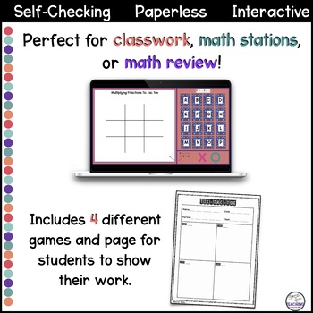 Multiplying Fractions and Mixed Numbers Game | Google Slides - Image 4