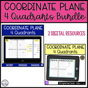 Coordinate Plane Activities Bundle for 6th Grade