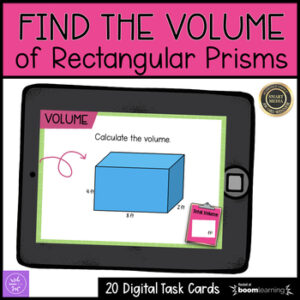 Volume of Rectangular Prisms Boom Cards