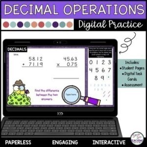 Decimal Operations Practice | Riddles | Google Slides