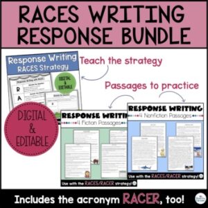 RACES Writing Strategy Bundle