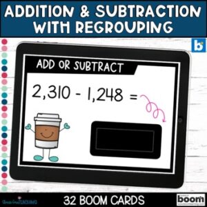 Addition and Subtraction Practice | Boom Cards